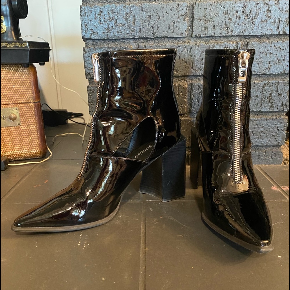 Jeffrey Campbell Ziren-2 Black Patent
